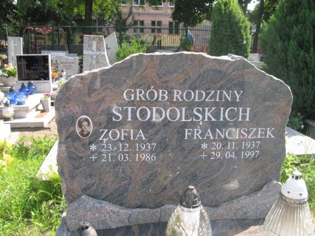 Zofia Stodolska 1937 Bydgoszcz - Grobonet - Wyszukiwarka osób pochowanych