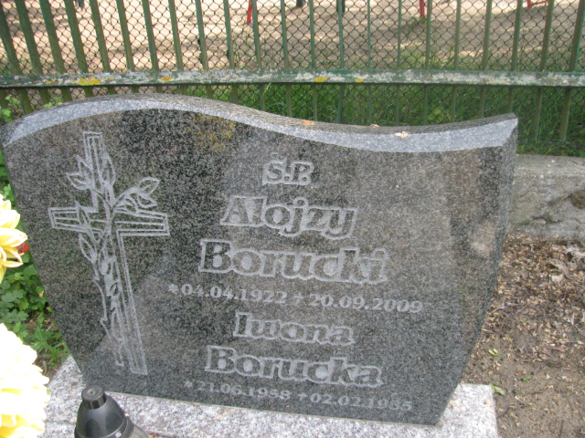 Alojzy Borucki 1922 Bydgoszcz - Grobonet - Wyszukiwarka osób pochowanych