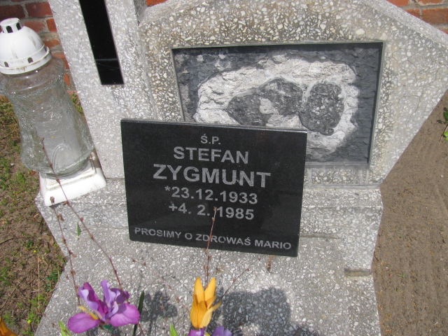 Stefan Zygmunt 1933 Bydgoszcz - Grobonet - Wyszukiwarka osób pochowanych