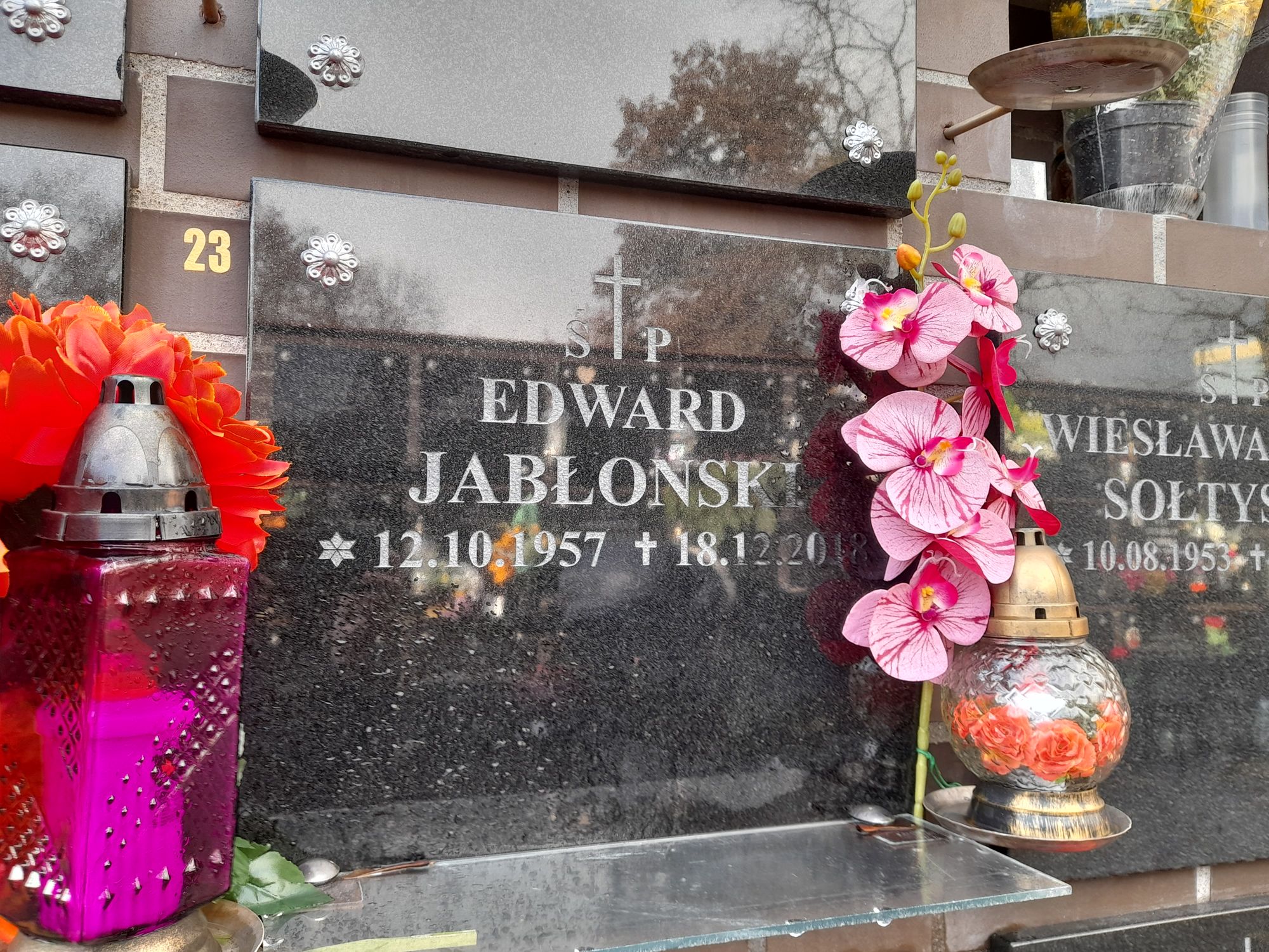 Edward JABŁOŃSKI 1957 Bydgoszcz - Grobonet - Wyszukiwarka osób pochowanych