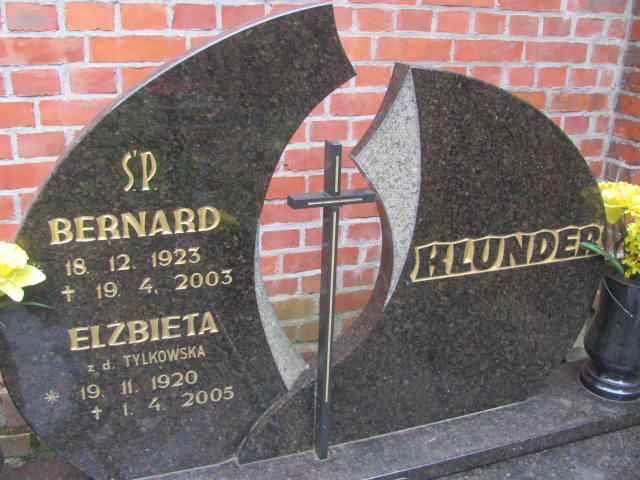 Elżbieta Klunder 1920 Bydgoszcz - Grobonet - Wyszukiwarka osób pochowanych