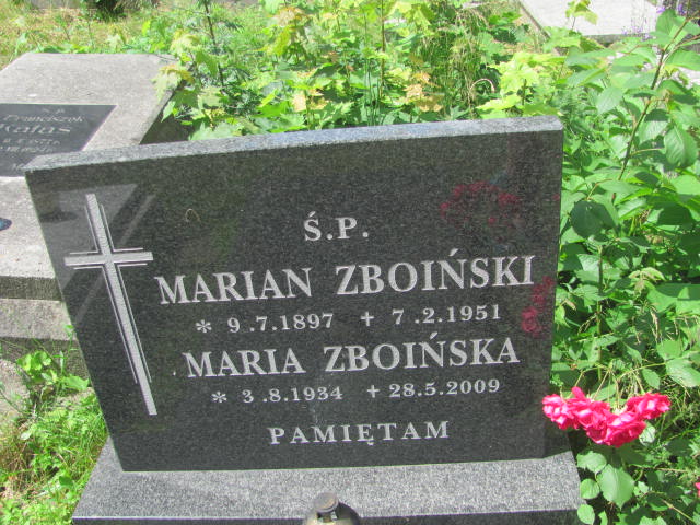 Marian Zboiński 1897 Bydgoszcz - Grobonet - Wyszukiwarka osób pochowanych