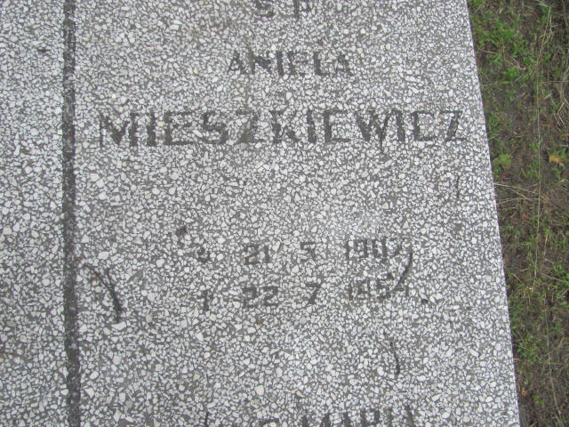 Aniela Mieszkiewicz 1907 Bydgoszcz - Grobonet - Wyszukiwarka osób pochowanych