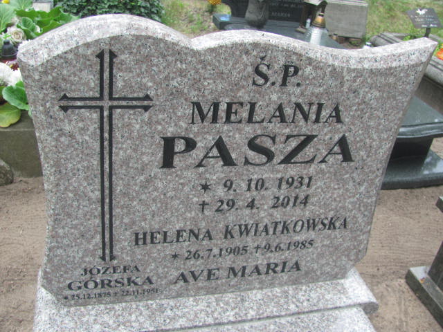 Józefa Górska 1875 Bydgoszcz - Grobonet - Wyszukiwarka osób pochowanych