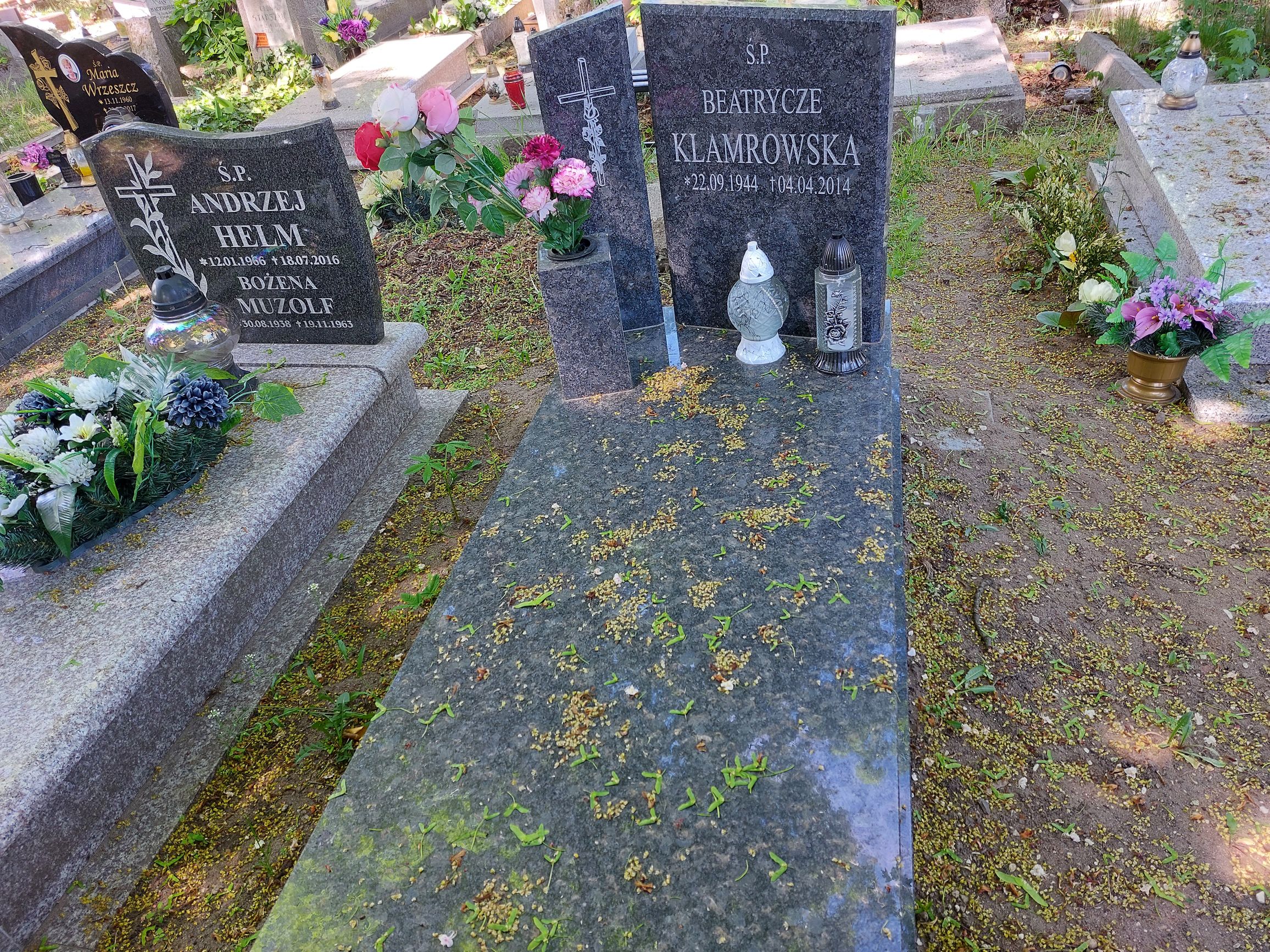 Beatrycze Klamrowska 1944 Bydgoszcz - Grobonet - Wyszukiwarka osób pochowanych