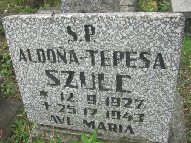 Aldona Szulc 1927 Bydgoszcz - Grobonet - Wyszukiwarka osób pochowanych