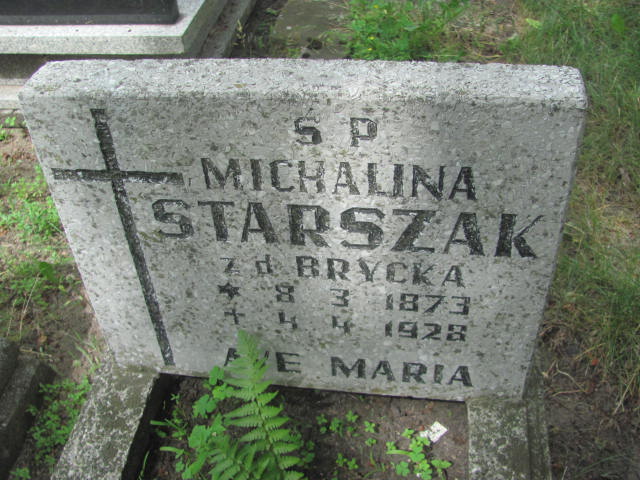 Michalina Starszak 1873 Bydgoszcz - Grobonet - Wyszukiwarka osób pochowanych