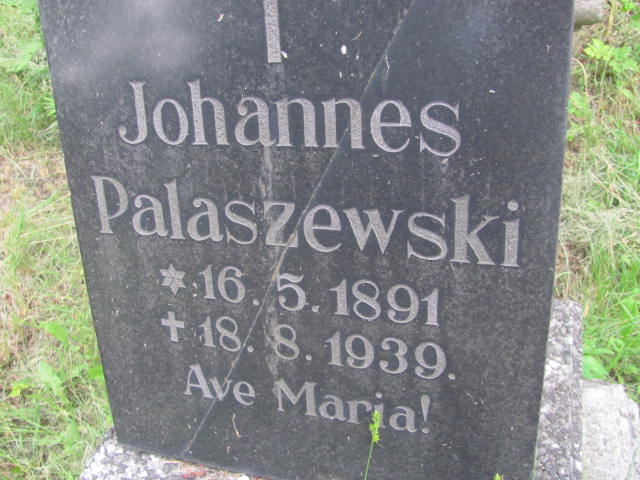 Johannes Palaszewski 1891 Bydgoszcz - Grobonet - Wyszukiwarka osób pochowanych
