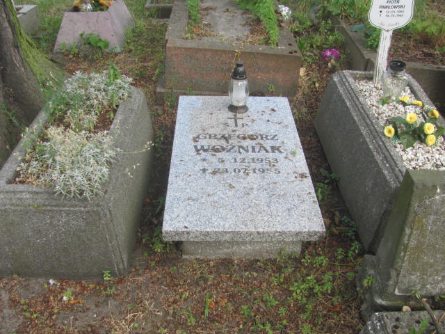 Grób Grzegorz Woźniak