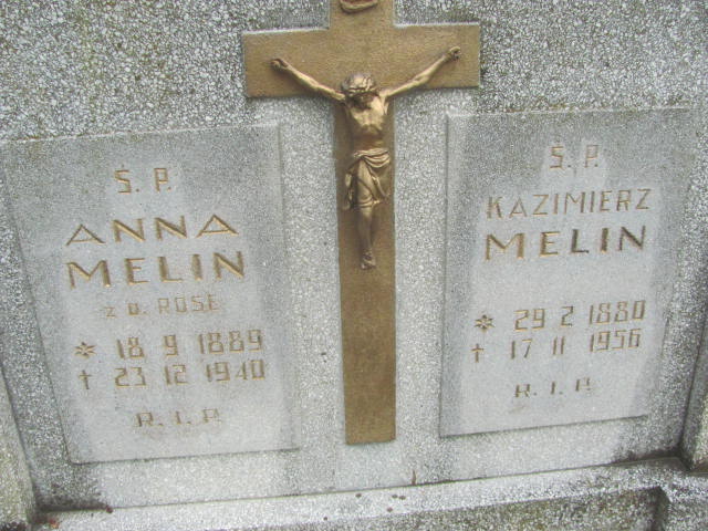 Anna Melin 1889 Bydgoszcz - Grobonet - Wyszukiwarka osób pochowanych