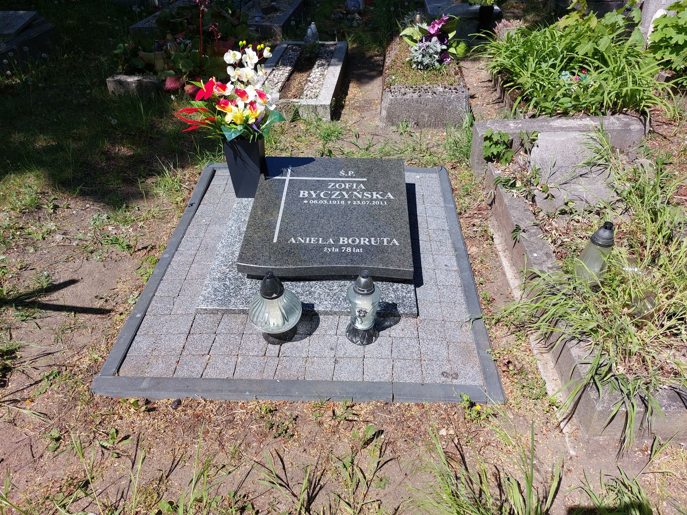 Grób Zofia Byczyńska