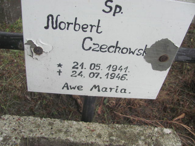 Norbert Czechowski 1941 Bydgoszcz - Grobonet - Wyszukiwarka osób pochowanych