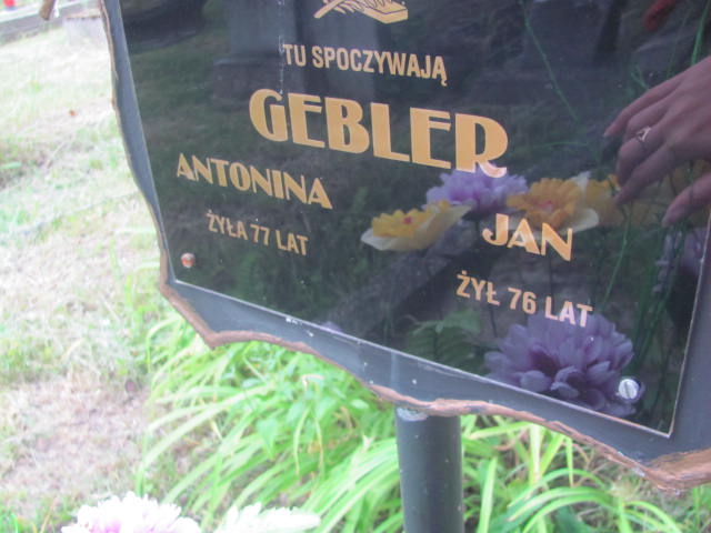 Jan Gebler 1899 Bydgoszcz - Grobonet - Wyszukiwarka osób pochowanych