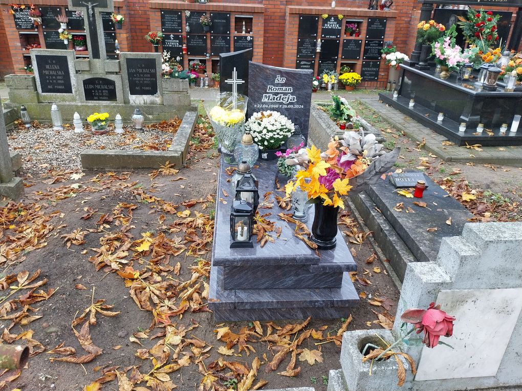 Grób Roman Madeja