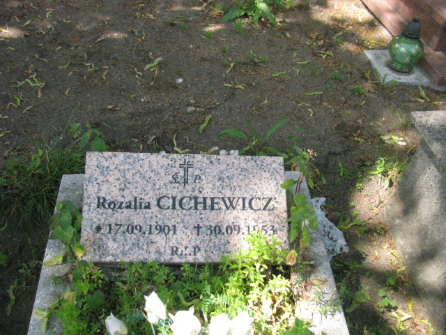 Rozalia Cichewicz 1901 Bydgoszcz - Grobonet - Wyszukiwarka osób pochowanych