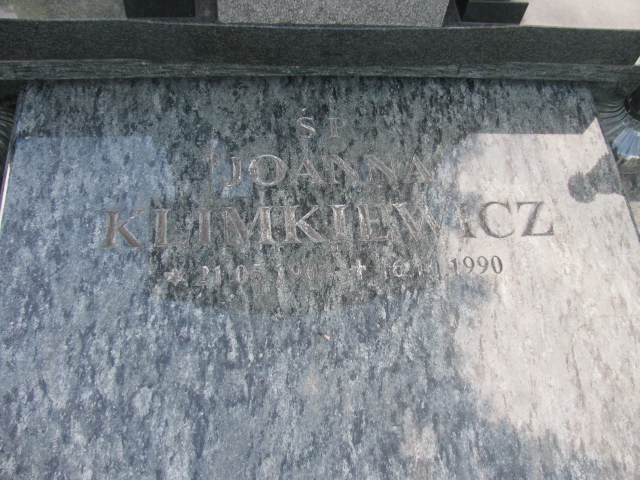 Joanna Klimkiewicz 1904 Bydgoszcz - Grobonet - Wyszukiwarka osób pochowanych
