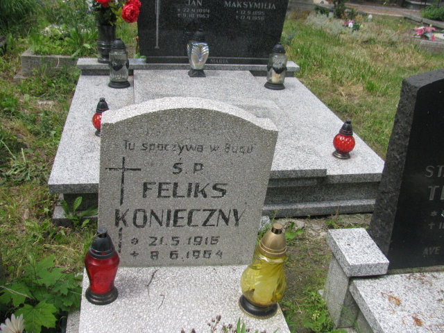 Feliks Konieczny 1916 Bydgoszcz - Grobonet - Wyszukiwarka osób pochowanych