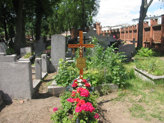 Grób Adam Michałek