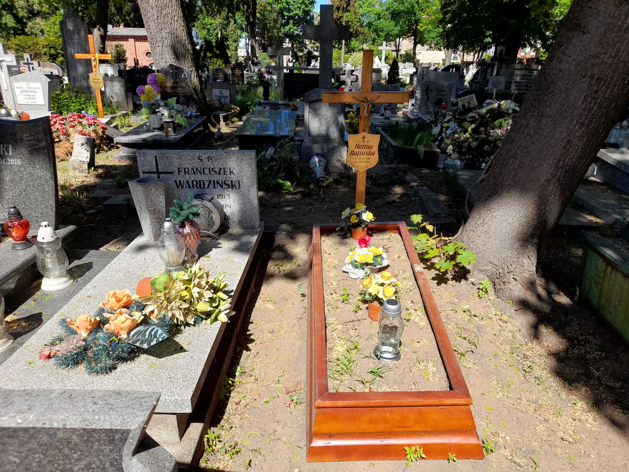 Grób Hanna Rafińska