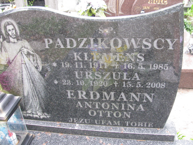 Klemens Padzikowski 1911 Bydgoszcz - Grobonet - Wyszukiwarka osób pochowanych