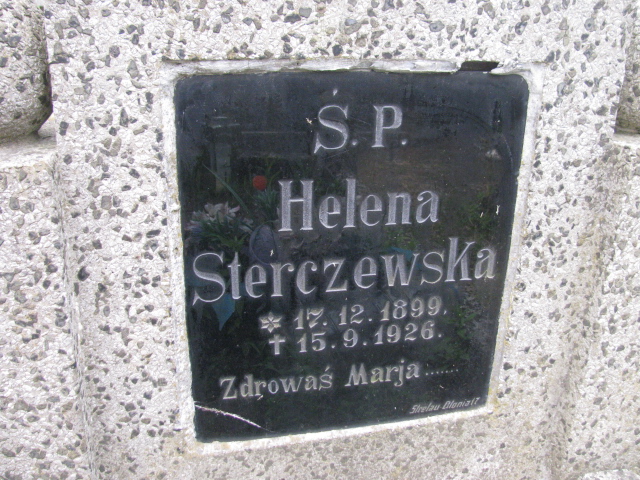 Helena Sterczewska 1899 Bydgoszcz - Grobonet - Wyszukiwarka osób pochowanych