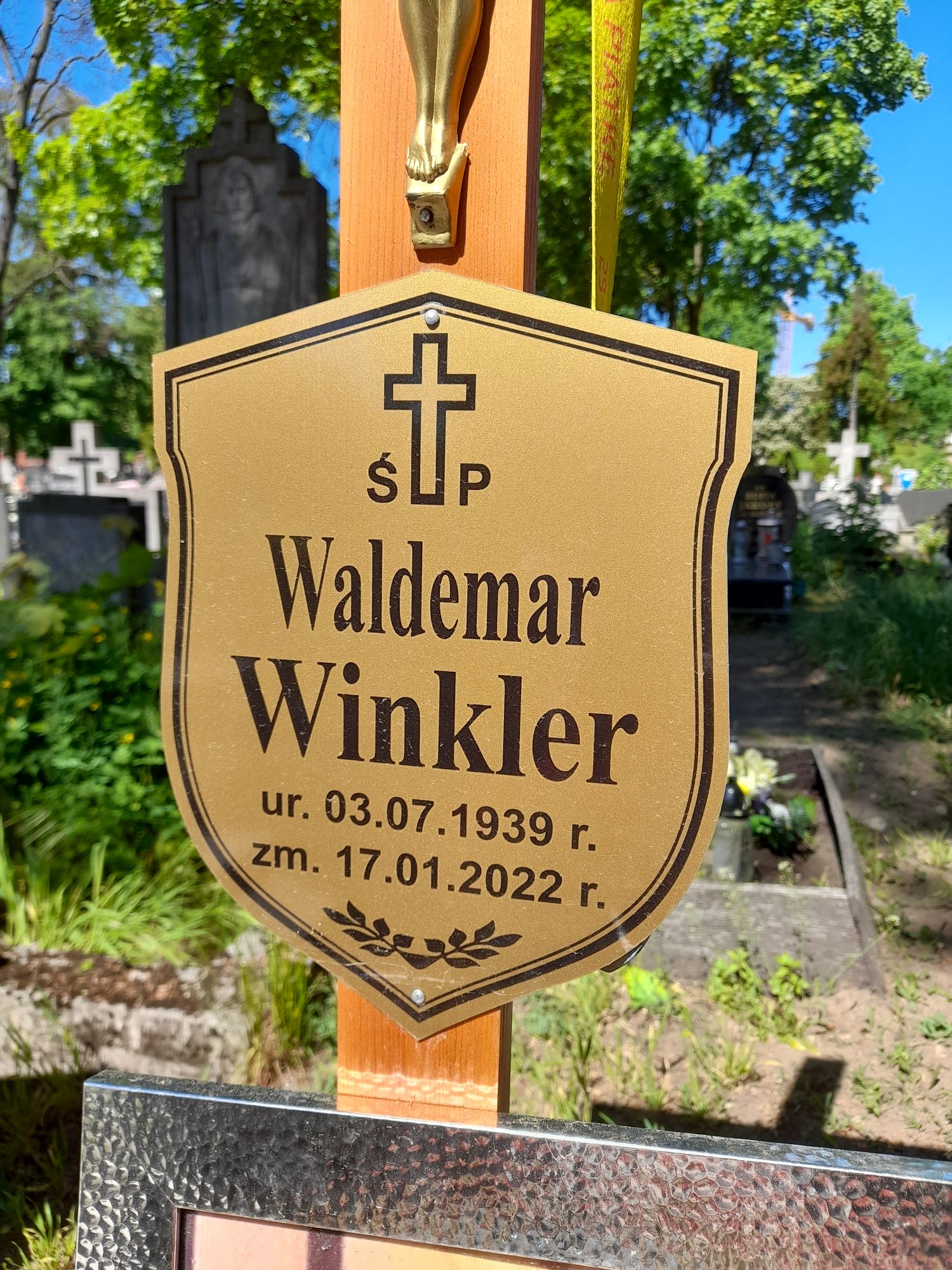 Waldemar Winkler 1939 Bydgoszcz - Grobonet - Wyszukiwarka osób pochowanych