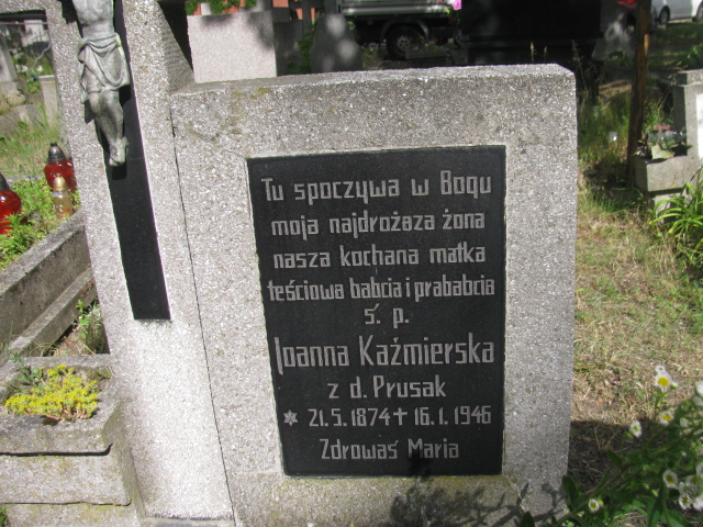 Joanna Kaźmierczak 1874 Bydgoszcz - Grobonet - Wyszukiwarka osób pochowanych