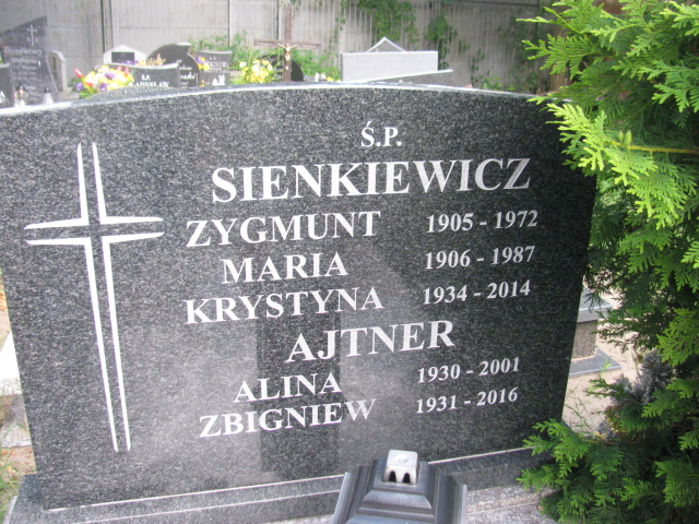 Zbigniew Ajtner 1931 Bydgoszcz - Grobonet - Wyszukiwarka osób pochowanych