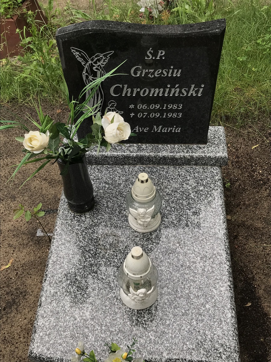 Grób Grzegorz Chromiński