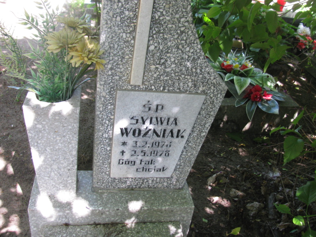 Sylwia Woźniak 1978 Bydgoszcz - Grobonet - Wyszukiwarka osób pochowanych