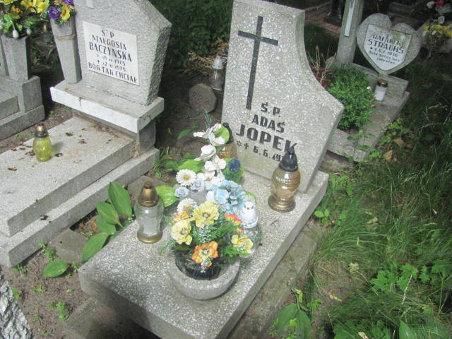Grób Adam Jopek