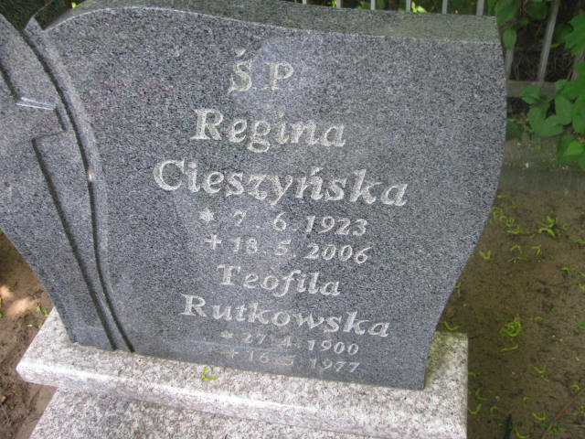 Teofila Rutkowska 1900 Bydgoszcz - Grobonet - Wyszukiwarka osób pochowanych