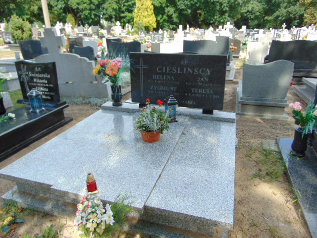 Grób Jan Cieśliński