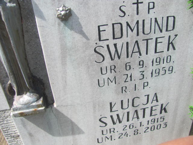 Łucja Świątek 1915 Bydgoszcz - Grobonet - Wyszukiwarka osób pochowanych