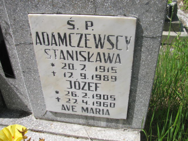 Stanisława Adamczewska 1915 Bydgoszcz - Grobonet - Wyszukiwarka osób pochowanych