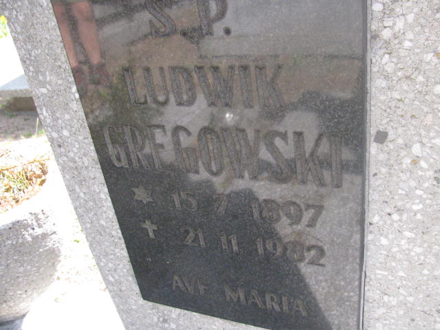 Ludwik Gregowski 1897 Bydgoszcz - Grobonet - Wyszukiwarka osób pochowanych