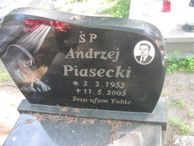 Andrzej Piasecki 1953 Bydgoszcz - Grobonet - Wyszukiwarka osób pochowanych