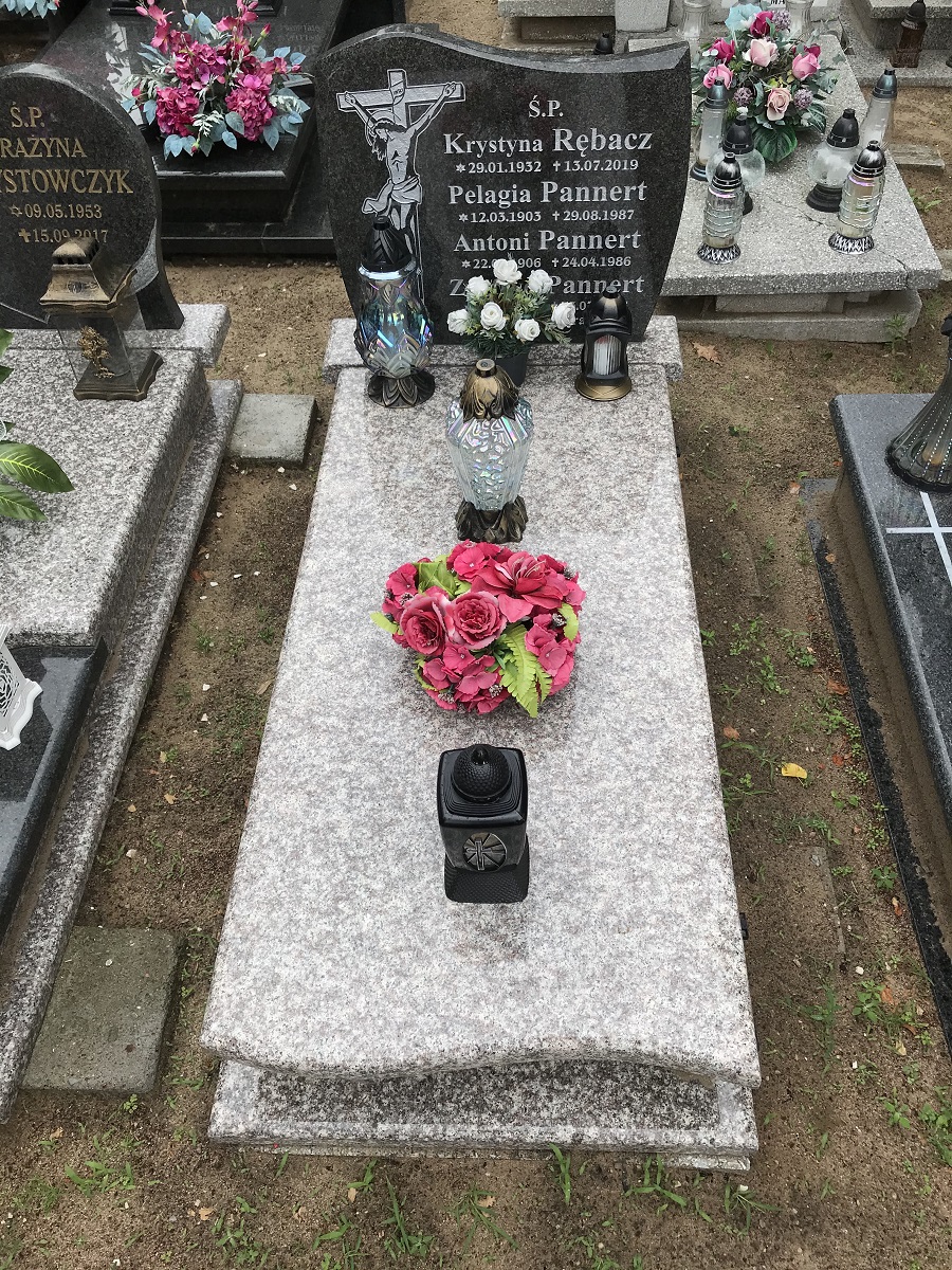 Grób Antoni Pannert