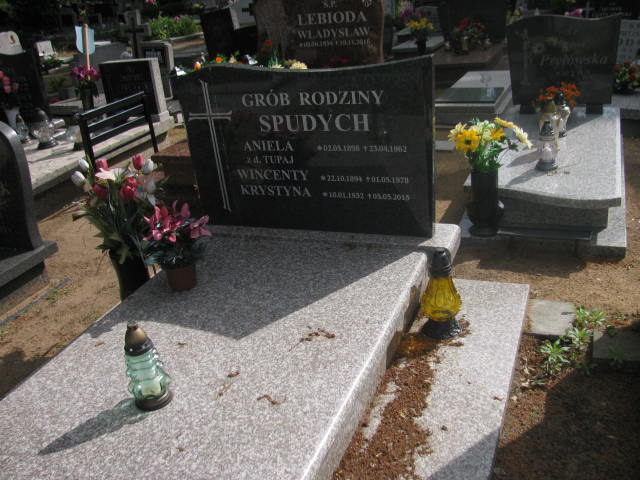 Grób Wincenty Spudych