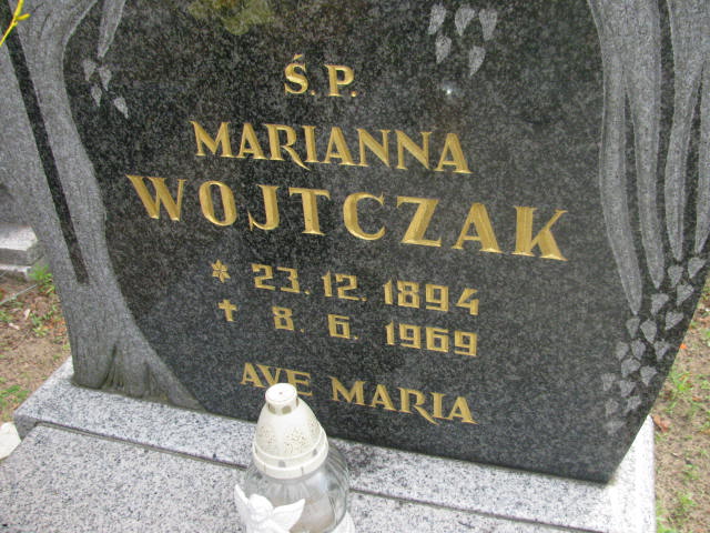 Marianna Wojtczak 1894 Bydgoszcz - Grobonet - Wyszukiwarka osób pochowanych