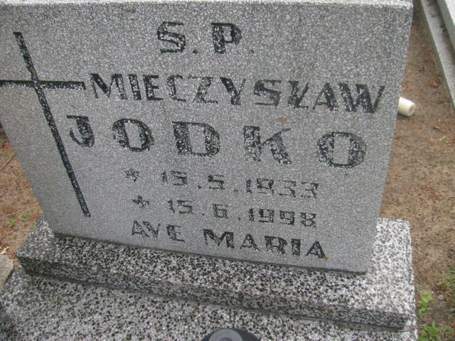 Mieczysław Jodko 1933 Bydgoszcz - Grobonet - Wyszukiwarka osób pochowanych