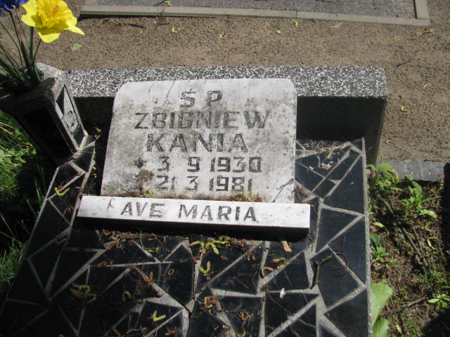 Zbigniew Kania 1930 Bydgoszcz - Grobonet - Wyszukiwarka osób pochowanych