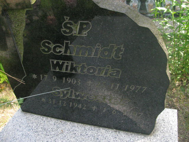 Wiktoria Schmidt 1903 Bydgoszcz - Grobonet - Wyszukiwarka osób pochowanych