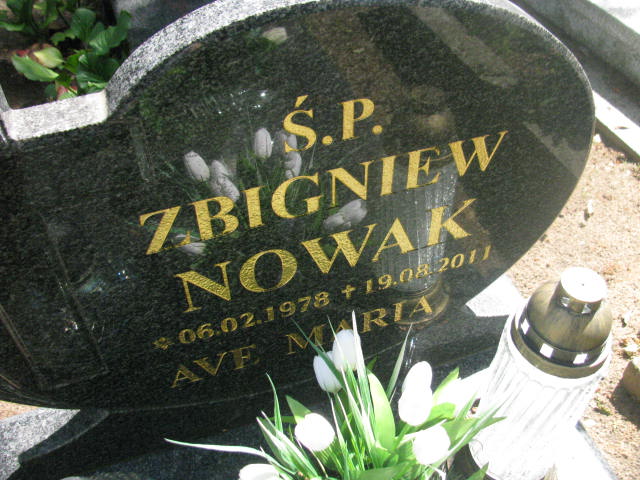 Zbigniew Nowak 1978 Bydgoszcz - Grobonet - Wyszukiwarka osób pochowanych
