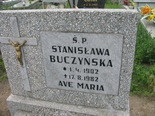 Stanisława Buczyńska 1902 Bydgoszcz - Grobonet - Wyszukiwarka osób pochowanych