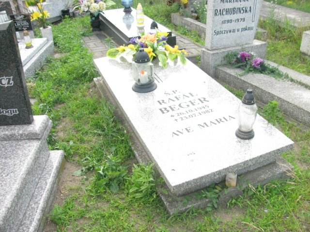Grób Rafał Beger