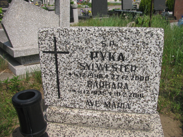 Sylwester Pyka 1946 Bydgoszcz - Grobonet - Wyszukiwarka osób pochowanych