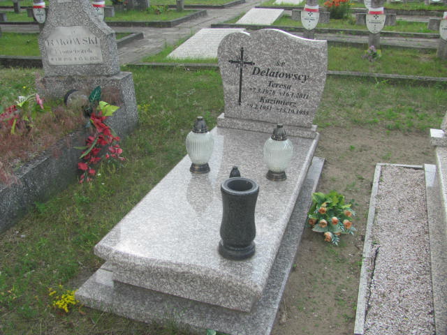 Grób Teresa Delatowska