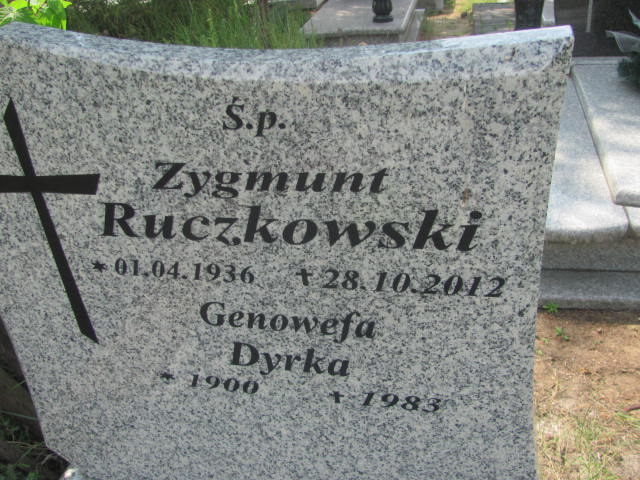 Zygmunt Ruczkowski 1936 Bydgoszcz - Grobonet - Wyszukiwarka osób pochowanych
