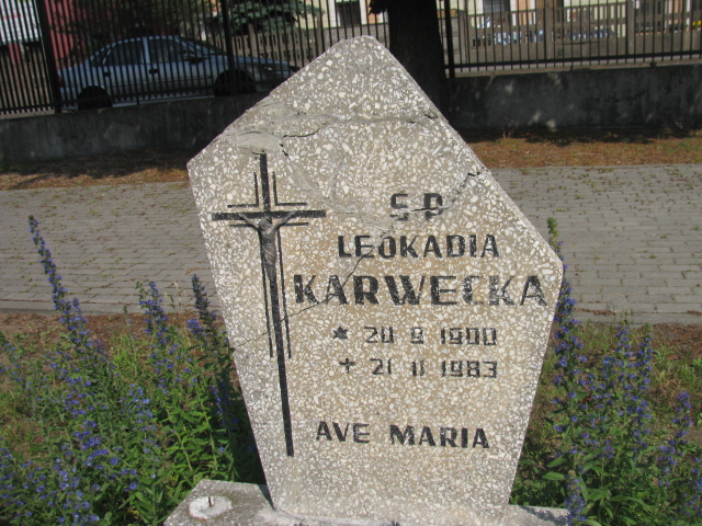 Leokadia Karwecka 1900 Bydgoszcz - Grobonet - Wyszukiwarka osób pochowanych